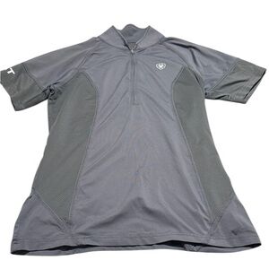 AriatTek Cambria short sleeve quarter zip shirt